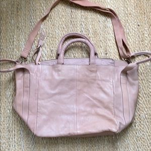 Free People Leslie Leather Tote Bag - New